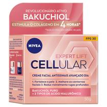 Creme Facial Antissinais Nivea Cellular Expert lift avançado dia fps 30 50ml