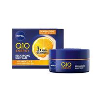 Creme Facial Antissinais Nivea q10 Energy Vitamina C NOTURNO - 50 g