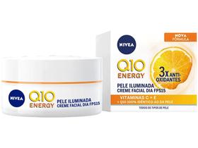 Creme Facial Antissinais Nivea Q10 Plus C Dia - FPS 15 50ml