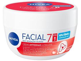 Creme facial antissinais nivea vermelho