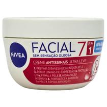 Creme Facial Antissinais Ultra Leve Nivea 100g com Antioxidante