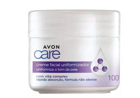Creme Facial Avon Care Uniformizador - 100g