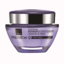 Creme Facial Avon Renew Protinol FPS 20 Platinum Dia 50g Creme Facial Avon Renew Protinol FPS 20 Platinum Dia 50g