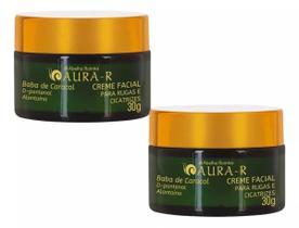 Creme Facial Baba De Caracol Rugas E Cicatriz Abelha Rainha - 2 unidades