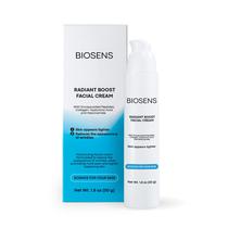 Creme facial BIOSENS Radiant Boost Antienvelhecimento 50mL com peptídeos