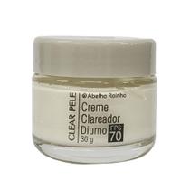 Creme Facial Clareador Diurno FPS 70 Clear Pele Abelha Rainha 30g