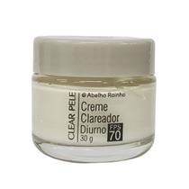 Creme Facial Clareador Diurno FPS 70 Clear Pele Abelha Rainha 30g