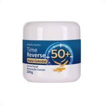 Creme Facial Com Aveia Coloidal Renovação Celular 50 Time Reverse Abelha Rainha 100g REF 4440