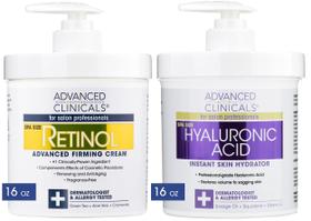 Creme Facial com Retinol e Ácido Hialurônico Advanced Clinicals