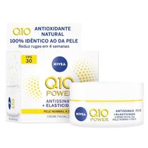 Creme Facial Dia Q10 Power Antissinais Normal a Seca FPS30 50g - Nivea