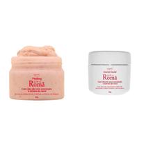 Creme Facial e Peeling Romã Renova e Firma a Pele