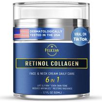 Creme facial Felicemy 6 em 1 para homens com colágeno de retinol e HA 50mL Creme facial Felicemy 6 em 1 para homens com colágeno de retinol e HA 50mL