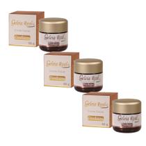 Creme Facial Geléia Real 50g 3 potes
