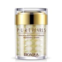 Creme facial hidratante BIOAQUA Pure Silk Pearl 60g Creme facial hidratante BIOAQUA Pure Silk Pearl 60g