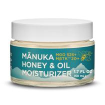Creme facial hidratante MELORA Manuka Honey 50mL para mulheres e homens