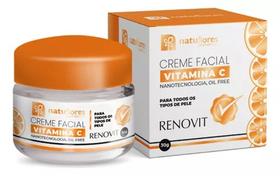 Creme Facial Hidratante nano vitamina c Renovit 30g natuflr