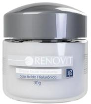 CREME FACIAL HIDRATANTE RENOVIT COM ACIDO HIALURONICO 30gr NATUFLORES