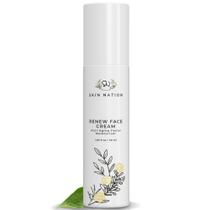 Creme facial hidratante Skin Nation Renew com peptídeos 50mL
