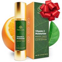 Creme facial hidratante Tree of Life Beauty com vitamina C 50mL