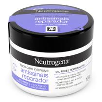Creme Facial Intensive Antissinais Reparador Neutrogena 100g Toque Seco Vitamina C Antioxidantes Colágeno Niacinamida