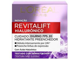 Creme Facial Loreal Paris Revitalift Hialurônico 49g - L'Oréal Paris