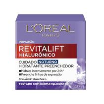 Creme Facial LOréal Paris Revitalift Hialurônico Noturno 49g