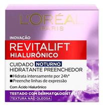 Creme Facial Loreal Revitalift Hialuronico Noturno 50Ml Creme Facial Loreal Revitalift Hialuronico Noturno 50Ml