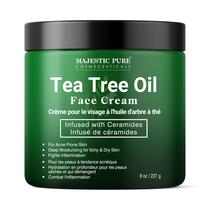 Creme Facial Majestic Pure com Óleo de Tea Tree 227 g Hidratante