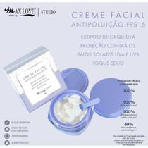 Creme Facial Max Love Vegano Hidratante Mascara Skincare Lançamento