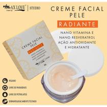 Creme Facial Max Love Vegano Hidratante Mascara Skincare Lançamento