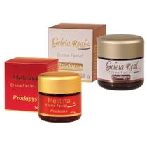 Creme Facial Melitina e Creme Geleia Real