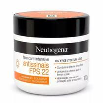 Creme Facial Neutrogena Face Care Antissinais FPS22 100g