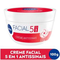 Creme Facial Nivea Antissinais 5 em 1 com 100g