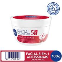 Creme Facial Nivea Antissinais com Vitamina E 100g