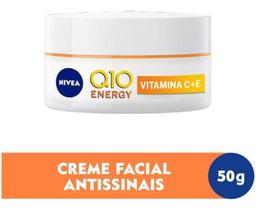 Creme Facial Nivea Antissinais Q10 Energy Dia Fps15 50g