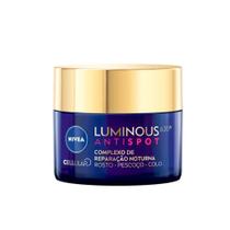 Creme Facial Nivea Luminuos Complexo De Reparação Noturna Luminous 630 50ml