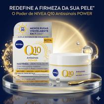 Creme Facial Nivea Q10 Power Antissinais FPS30 50g Reduz Rugas e Hidratação Intensiva Creme Facial Nivea Q10 Power Antissinais FPS30 50g Reduz Rugas e Hidratação Intensiva