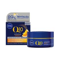 Creme Facial Nivea Q10 Power Energy Antissinais Noite 50g Creme Facial Nivea Q10 Power Energy Antissinais Noite 50g