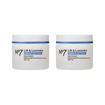 Creme facial No7 Lift & Luminate Triple Action SPF30 50mL x2
