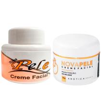 Creme Facial Nova Pele Para Manchas + Creme Manutenção Nova Pele Creme Facial Nova Pele Para Manchas + Creme Manutenção Nova Pele