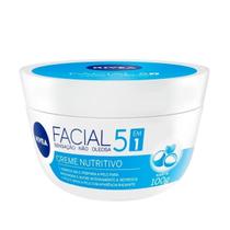 Creme Facial Nutritivo 5 em 1 100g - Nivea Creme Facial Nutritivo 5 em 1 100g - Nivea