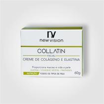 Creme Facial Nutritivo Pele Madura Colágeno Elastina Pantenol Vitaminas Collatin - New Vision