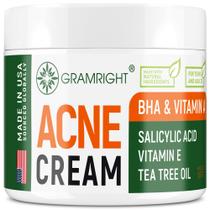 Creme facial para tratamento da acne GRAMRIGHT Acne Spot Tea Tree Oil