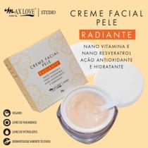 Creme facial pele radiante - max love