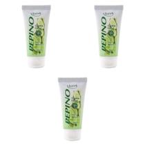 Creme Facial Pepino Clareia Hidrata 3 Unidades