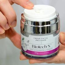 Creme Facial Pró-Idade com Nano Antioxidantes E Artemísia Linha Biotech S Creme Facial Pró-Idade com Nano Antioxidantes E Artemísia Linha Biotech S