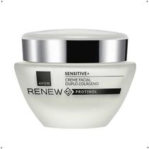 Creme Facial Renew Sensitive+ Duplo Colágeno 50g Avon