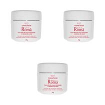Creme Facial Romã 3 Unidades
