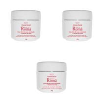 Creme Facial Romã 3 Unidades