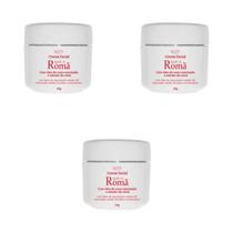 Creme Facial Romã 3 Unidades